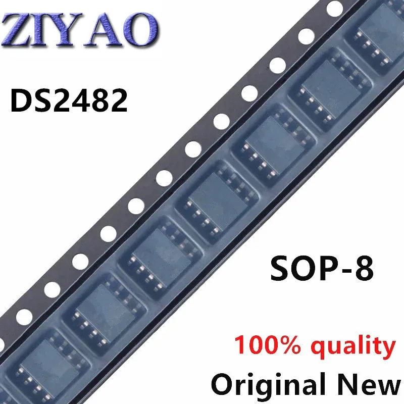 (5piece) 100% New DS2482 DS2482S-100 sop-8 Chipset