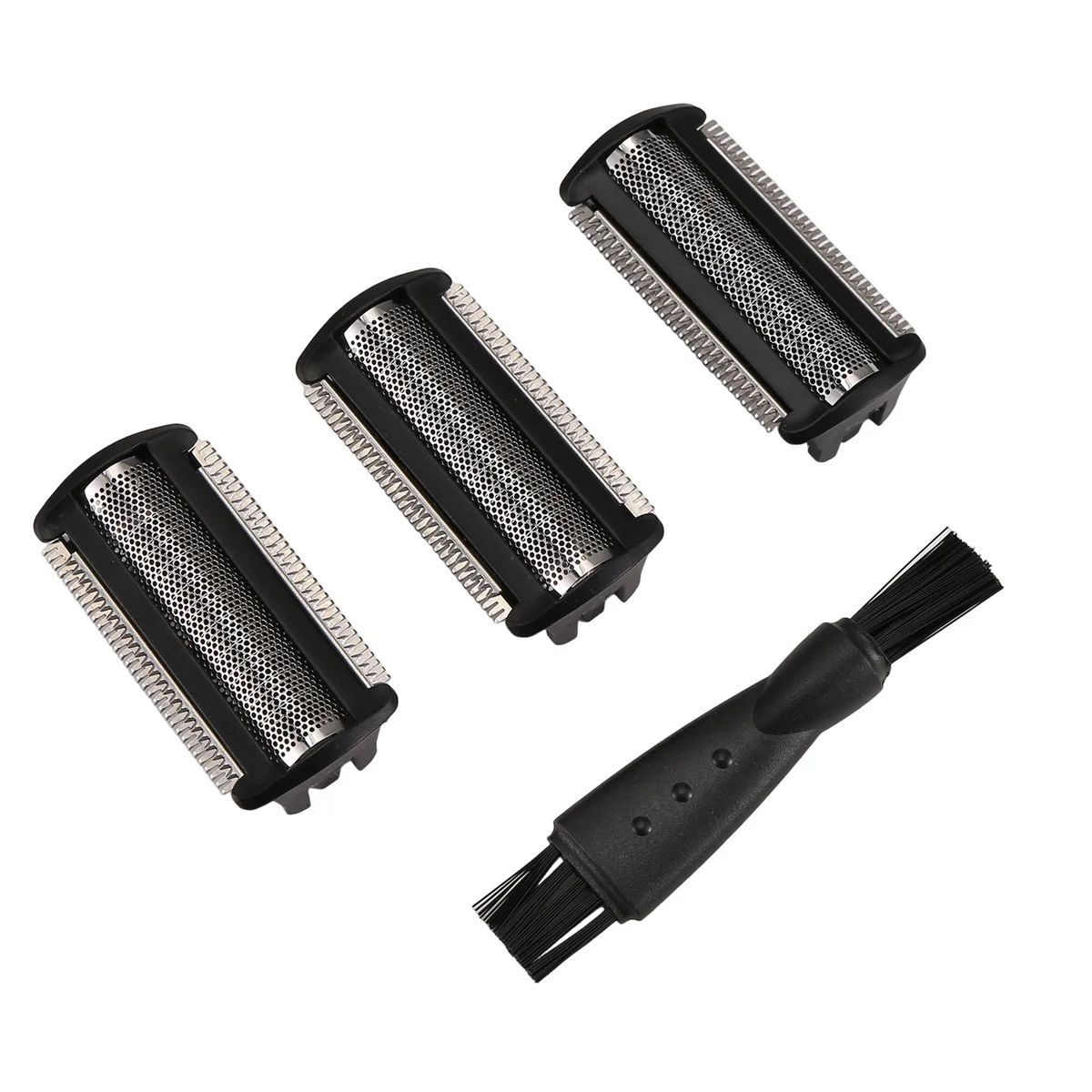 AYMR-3 Pack Shaver Head Replacement Trimmer for Philips Bodygroom BG 2024 - 2040 S11 YSS2 YSS3 Series with Brush