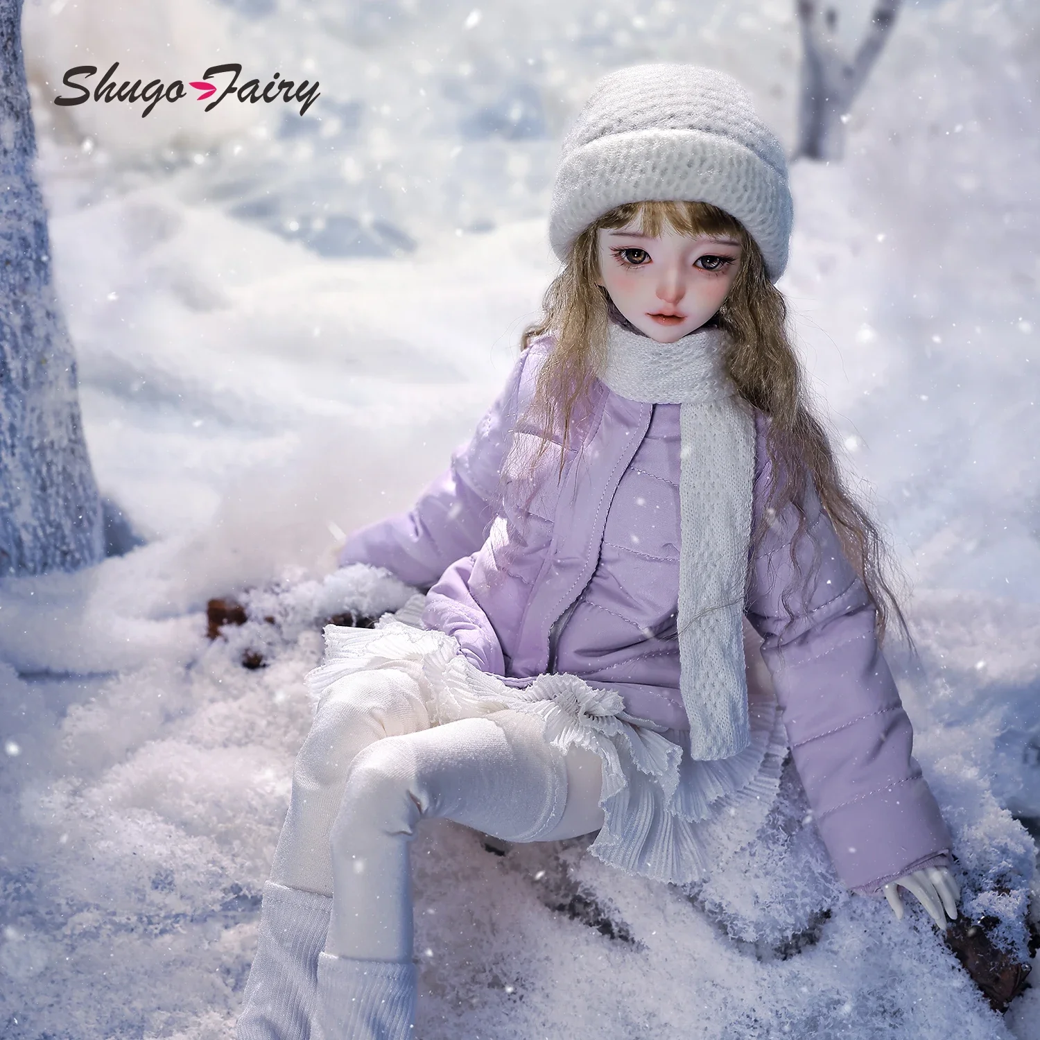 Shugafairy Cirra Original Bjd Doll 1/4 Full Set Female Winter Cute Casual Style Toy For Girls Ball Jointed Dolls