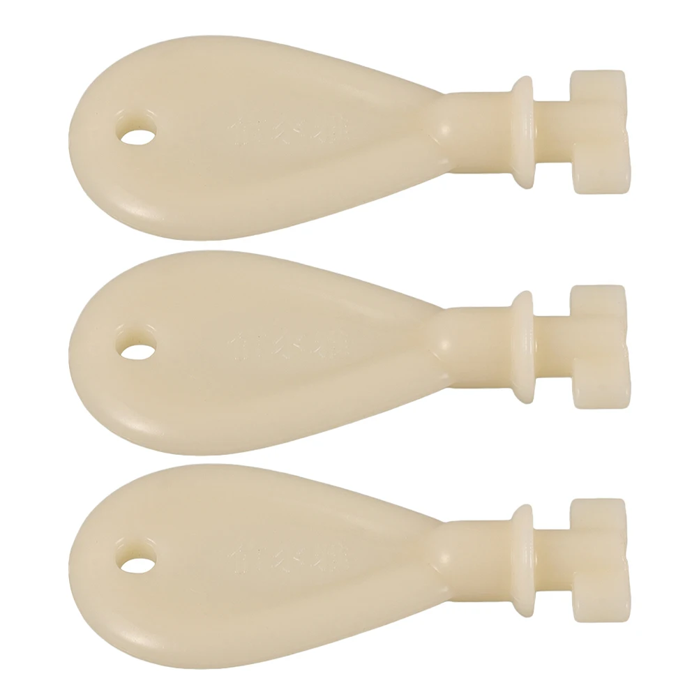 

3pcs Towel Dispenser Keys Replacement Tissue Box Key Toilet Paper Dispenser Keys Plastic Holder Universal Plastic Black Storage