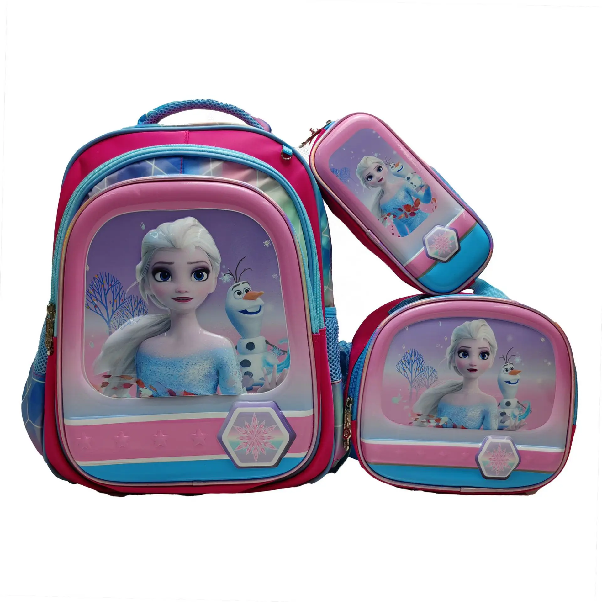 

Disney New Frozen School Bags For Boy Girl Primary Student Shoulder Orthopedic Backpack Grade 1-3 Kids Christmas Gift Mochila