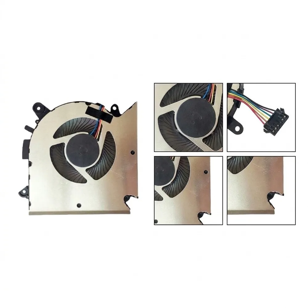 Gaming Laptop Cooling Fan For MSI GF63 GF65 MS-16R1 MS-16R2 N413 PABD08008SH Dual Radiator Replacement Components Tools