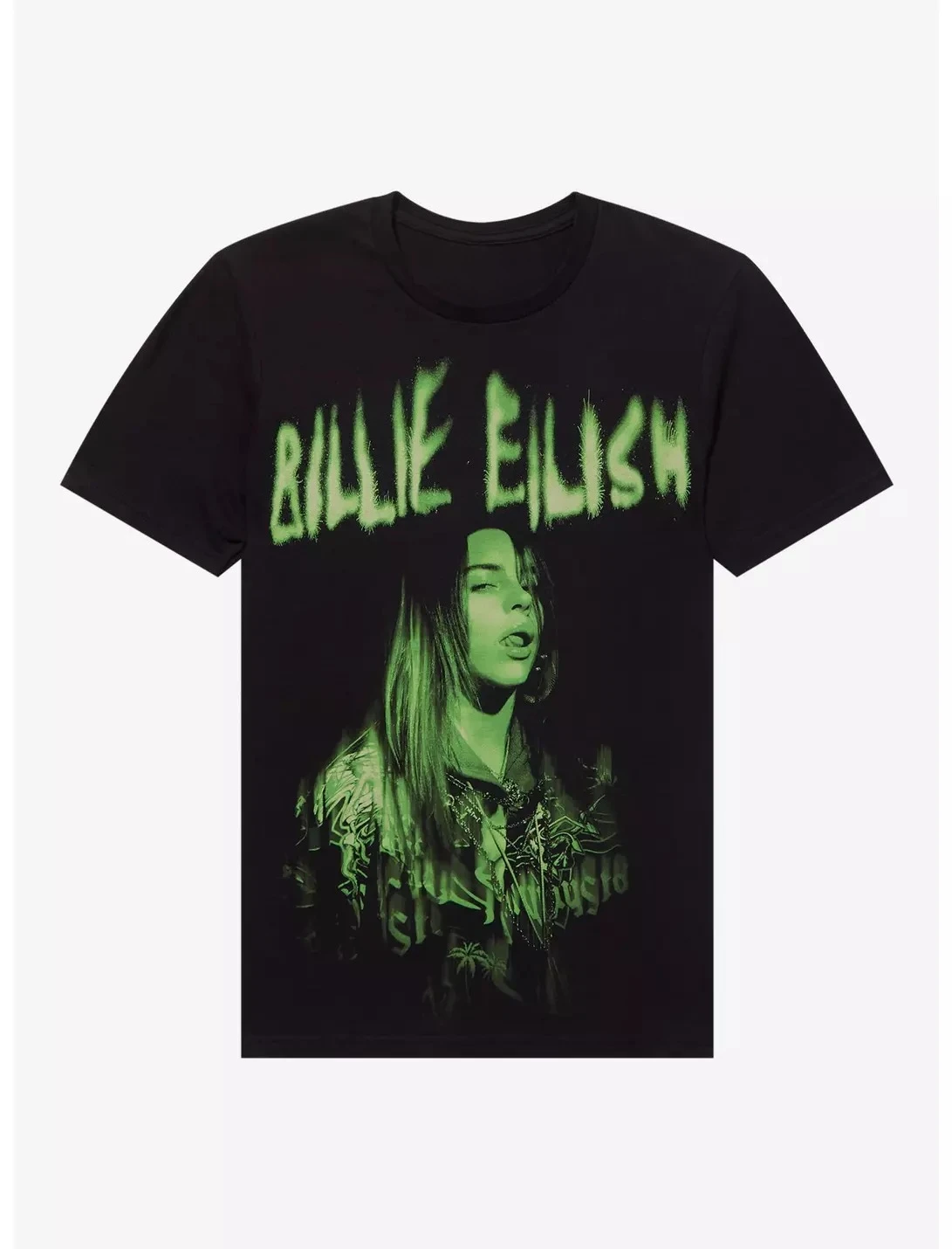 2026 New Billie Eilish Graphic Printed T-shirt Casual Fashion Cotton Printed T-shirt for Men's Clothing and Women Summer T Shirt
