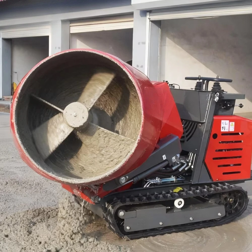 YG Customized Factory Wholesale Mobile Factory Price Small Mini Trailer Concrete Mixer Self Loading Cement Mixer Price For Buil