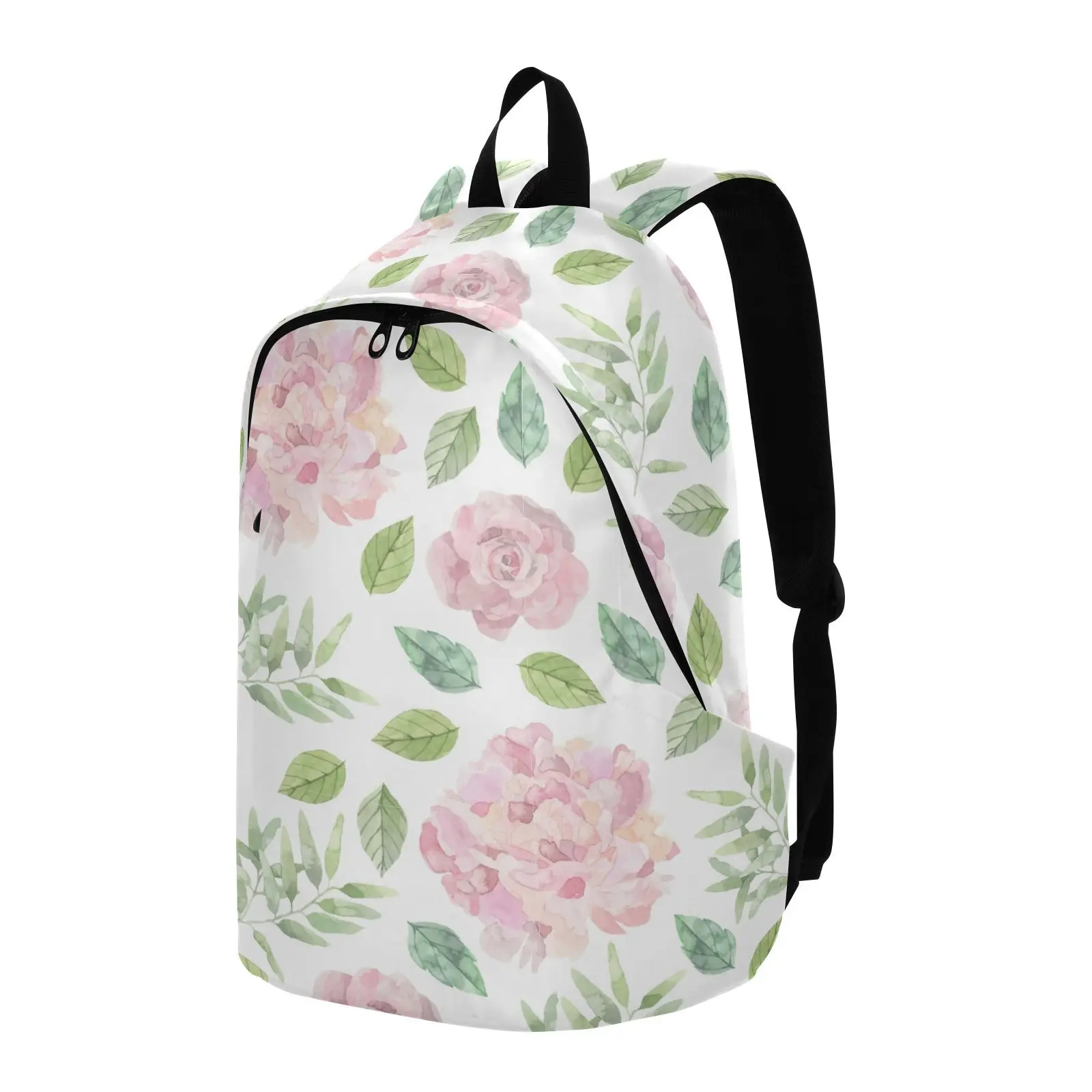 New Female Fashion Lady High Capacity Flower printing College Backpack Trendy Women Laptop School Bags Cute Girl Travel Book Bag