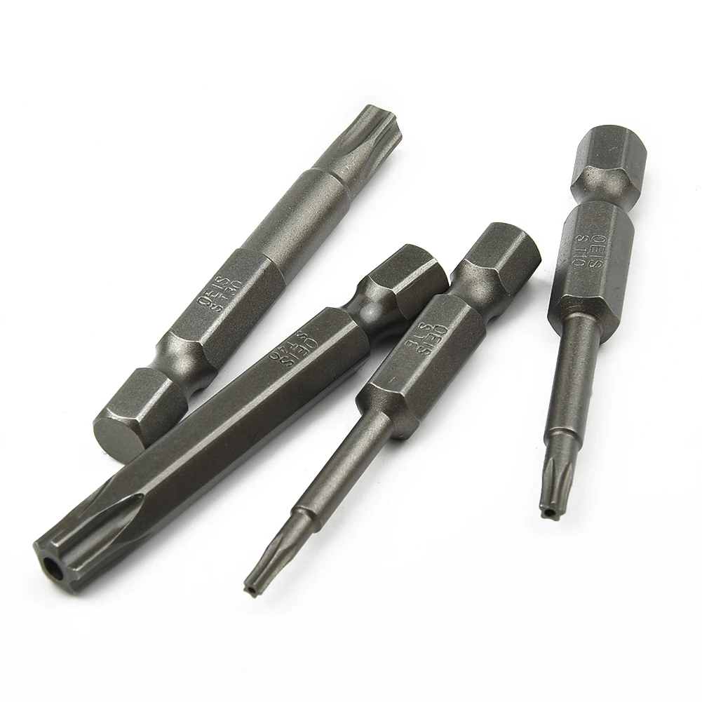 

Practical Bit 1/4 Hex Shank 50mm Alloy Steel Five-point For Electric Screwdrivers For Electric Tools Exercises