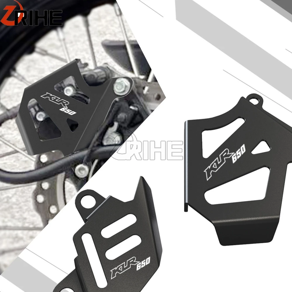 

Front Rear Brake Caliper Cover Protector Guard Motorcycle For Kawasaki KLR650 KLR650-E KLR 650 2008 2009 2010 2011 2012-2018 17