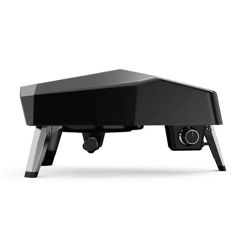 معدات خبز البيتزا المحمولة فرن غاز دوار مع حجر دوار للمخبز شاحنة طعام دوارة للمطبخ المنزلي صانع البيتزا #4