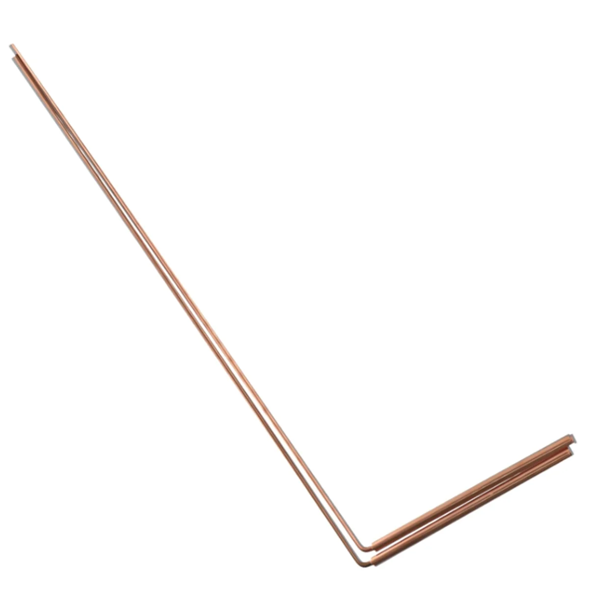 

Y03A 2 шт., стержень для металлоискателя из чистой меди, портативный стержень для ведьмы воды, съемный инструмент для поиска дракона, лозоходный стержень