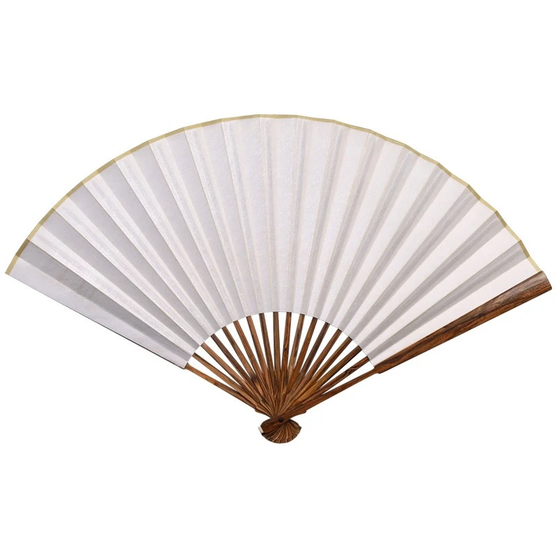 

Red sandalwood agarwood blank fan 9.5/10 inch antique calligraphy paper fan