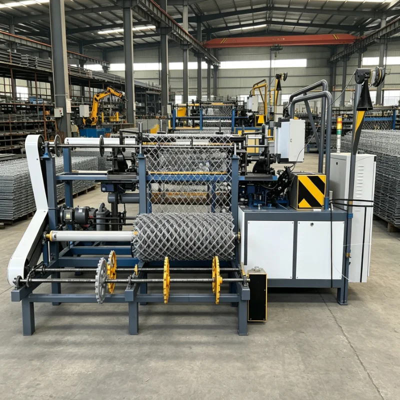 Customized Manual/automatic Chain Fence Machine Diamond Net Equipment Manufacturer Wholesale Price