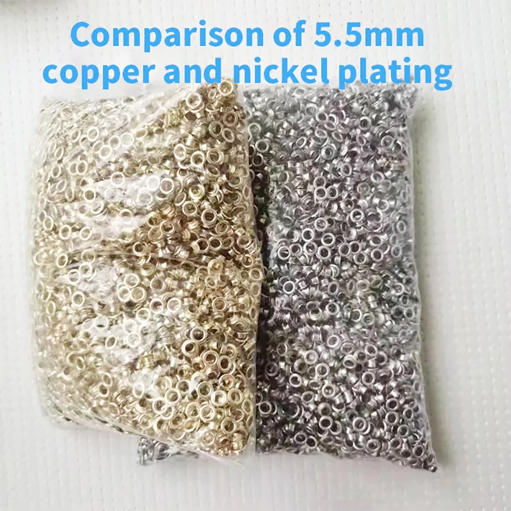 5.5mm Eyelet  for  Semi and Automatic Grommet Machine