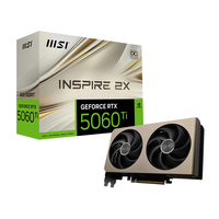 MSI RTX 5060 Ti 8GB INSPIRE 2X OC Hardcore Master Gaming Graphics Card