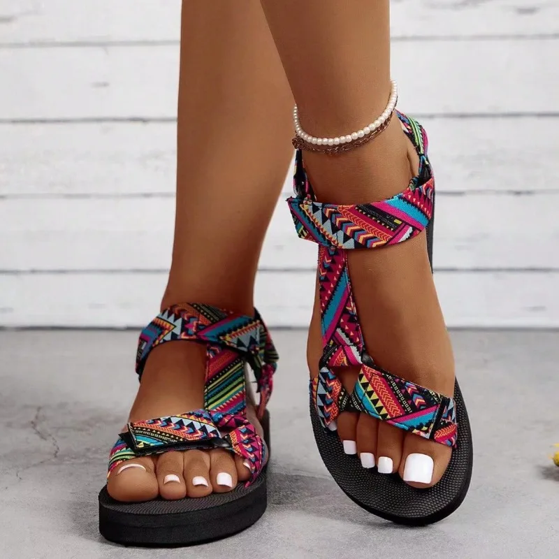 New in Women Sandals High Quality Slides Casual Shoes Summer Beach Slipper 35-42  Shoes for Women