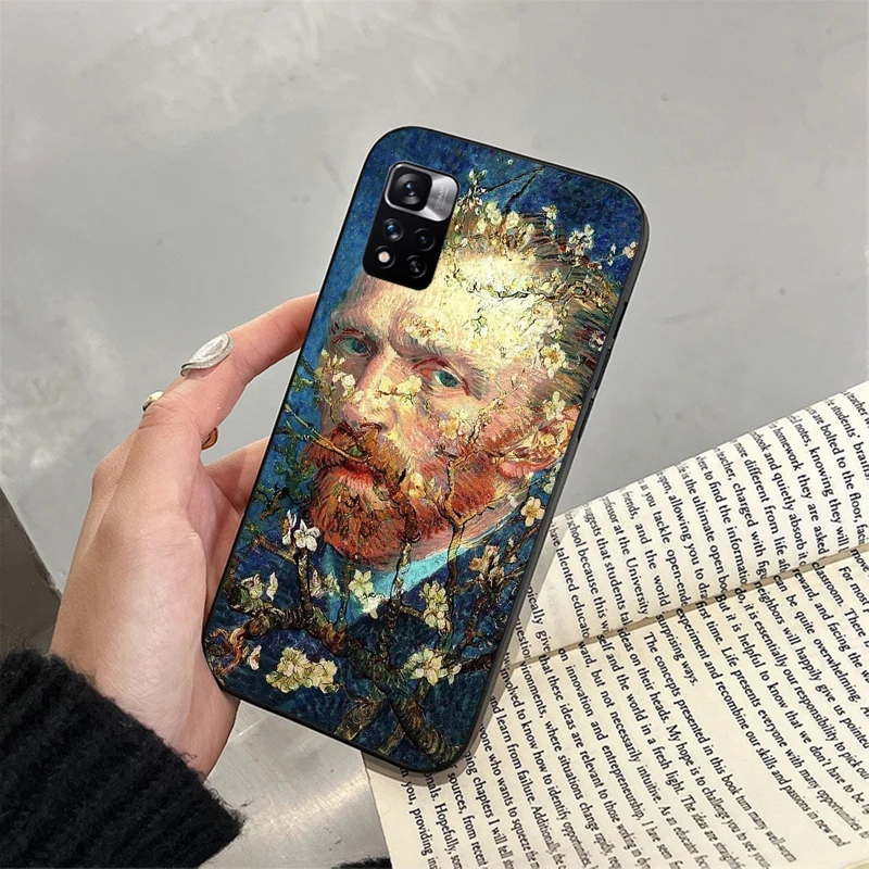 Van Gogh Starry Night Phone Case for Xiaomi Redmi note 13 12S 12 Pro 11S 11 10 Pro 10S Redmi 10 13C 9C 10C