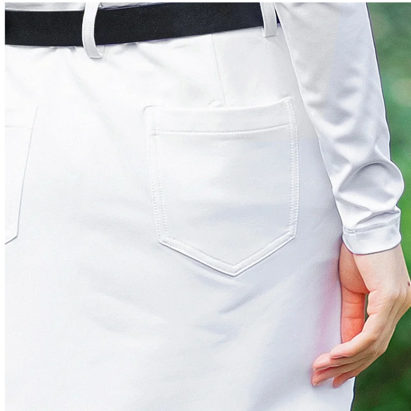 PGM Women Golf Short Skirt Female Summer Sports Girl Wear Anti-exposure Pleated Skirt 2021 New Lady Clothing QZ055