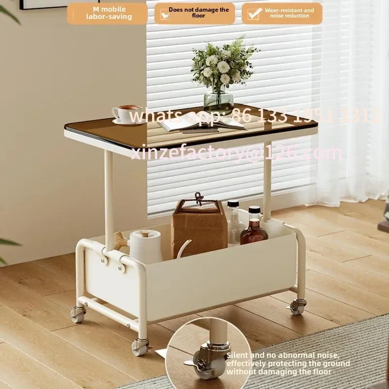 

Customizable Mobile Coffee Tables Living Room Table Bedside Modern Minimalist Neat Bedroom Funky Muebles Para El Hogar Salon Fur