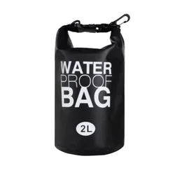 2L 12x28cm Swimming Outdoor PVC Waterproof Bags Dry Sack Kayaking Rafting Boating River Trekking Pack Rafting Storage Bags