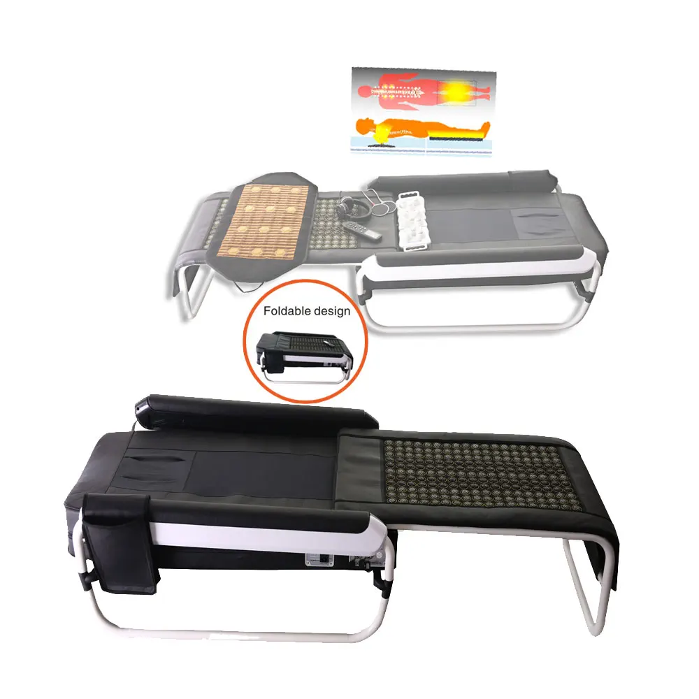 

New Arrivals Korea V3 Master Therapy Bed Chiropractic Jade Roller Table Infrared Heating Thermal Massage Bed