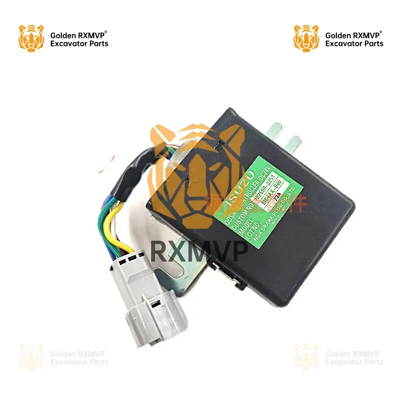 For Isuzu engine, Hitachi Sumitomo, XCMG, Daewoo Sany preheating relay controller, excavator accessories