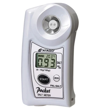 ATAGO PAL-SALT Digital Display High Precision Salinity Meter Food Brine Kitchen Salinity Measuring Instrument