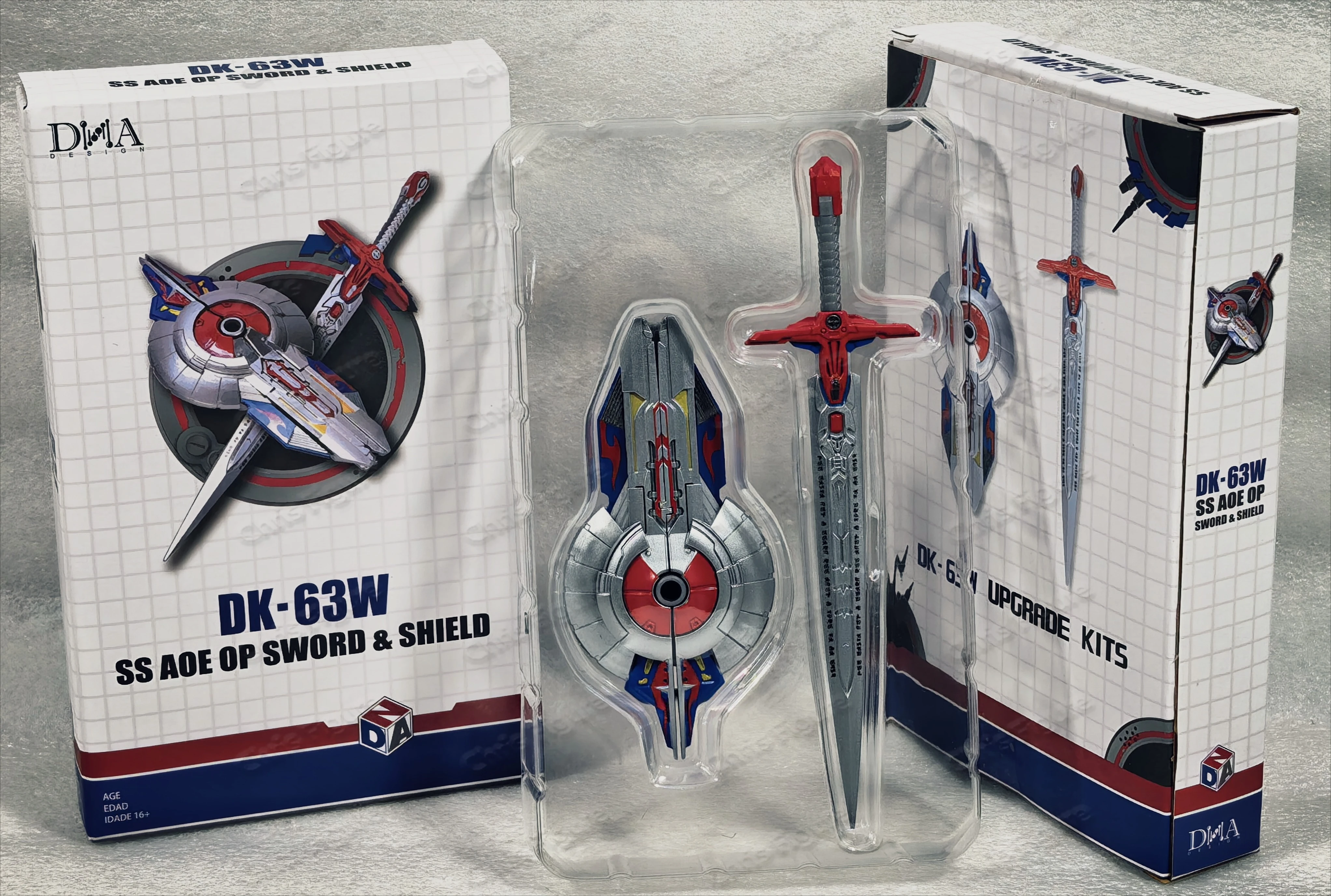

In Stock DNA Design DK-63 DK-63W SS AOE OP Prime Accessory Upgrade Kit Collection Gift