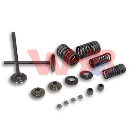 WHB-Válvula de escape y Kit de válvula de admisión para motor de motocicleta, placa de bloqueo de sello de aceite para Honda CBF150 XR150 XR 150 CBF 150 KTT150 SDH150
