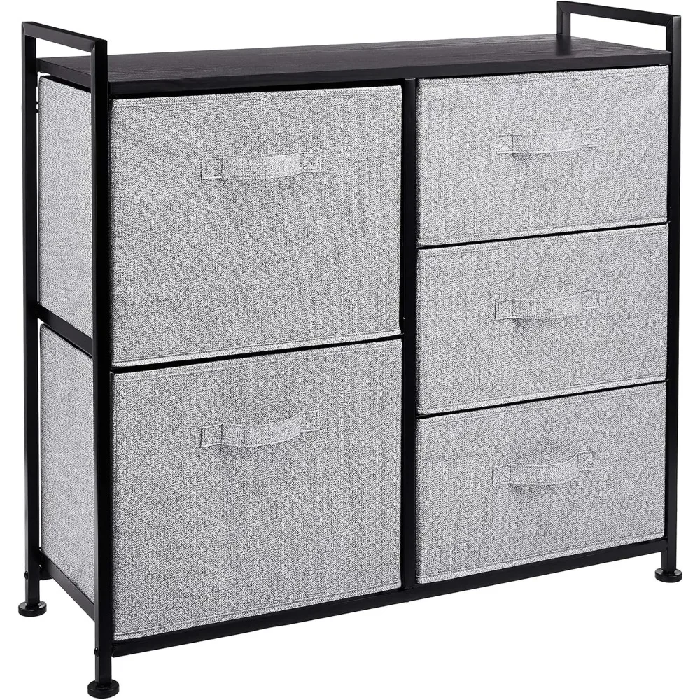 

Fabric 5-Drawer Storage Organizer Unit for Closet