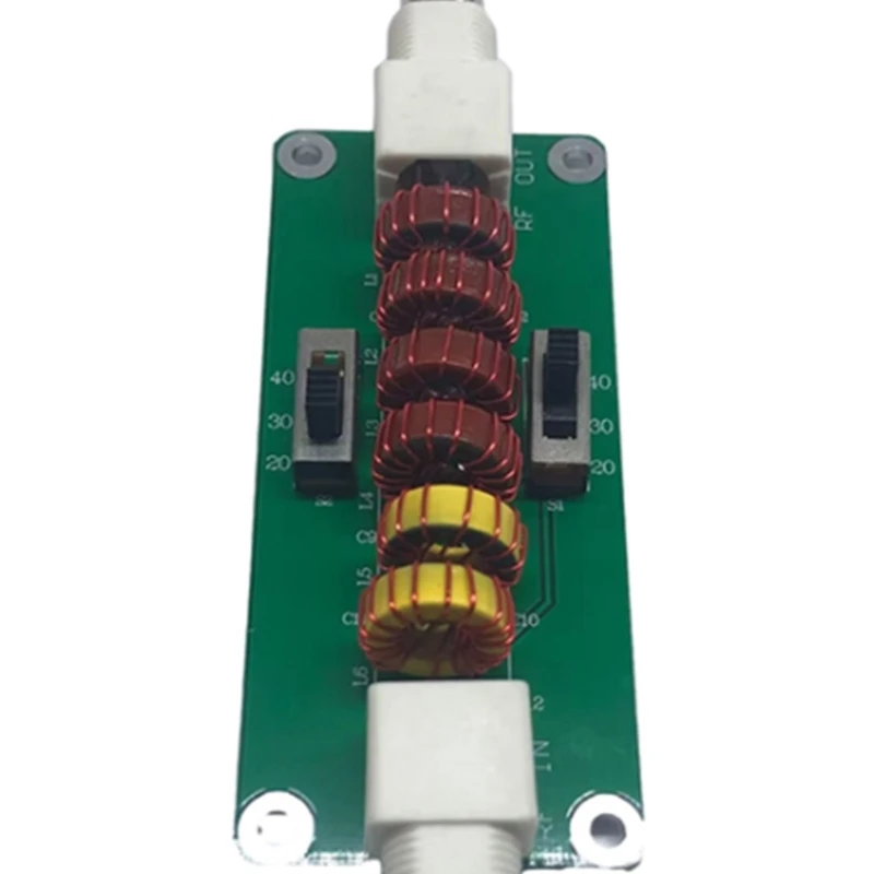 CW SSB 저역 통과 필터 LPF는 라디오 및 방송을 향상시킵니다. 7MHz, 10MHz 14Mhz