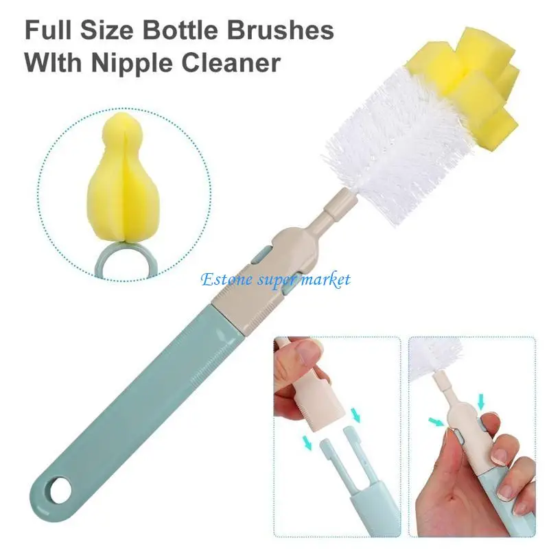 090B bình sữa bình sữa trẻ bình đựng chai Bàn chải chai cho ăn các sản phẩm chăm sóc miệng