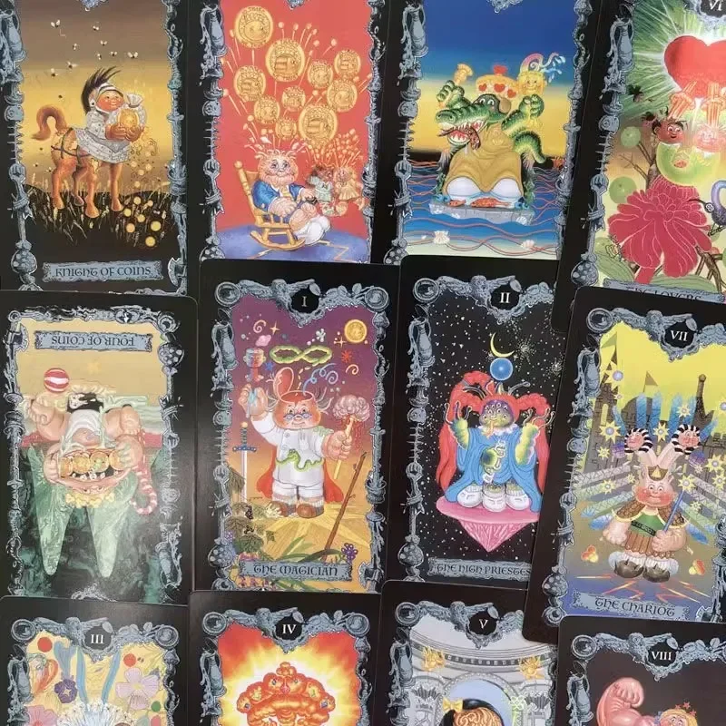 Garbage Pail Kids Tarot 78 Pcs Cards Board Games Garbagepailkids