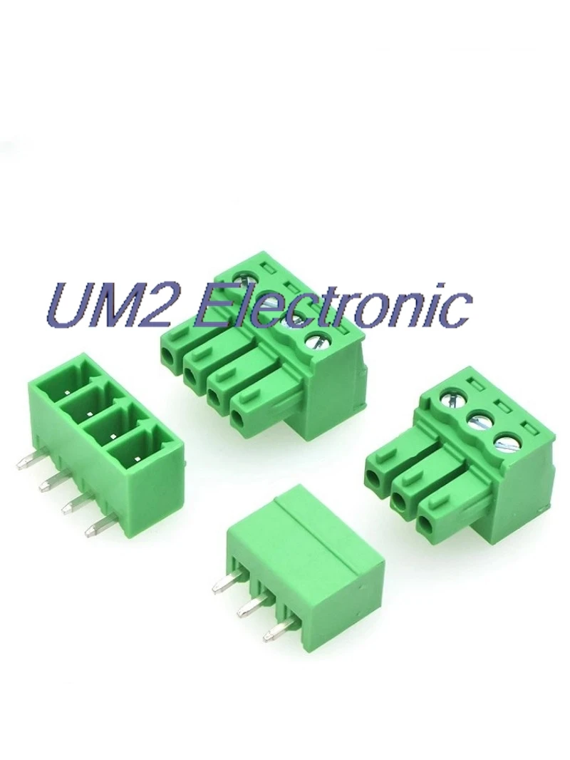 

50 sets JM15EDGK3.81mm Plug-in PCB terminal and 2EDGVC Straight feet