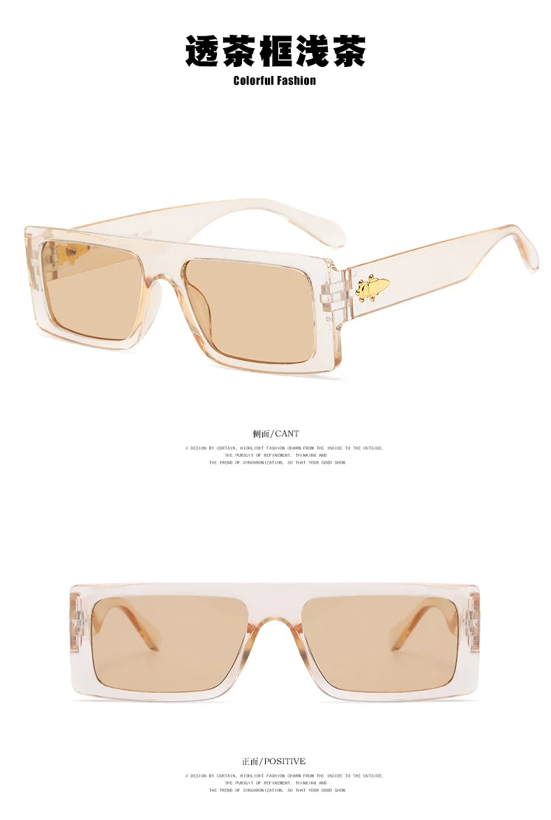 Retro Polarisierte Sonnenbrillen für Damen und Herren, Punk-Designer-Sonnenbrillen, Personalisierte Ins-Sonnenbrillen für Bühnenauftritte, Partys und Luxus-Mode – Detail 12