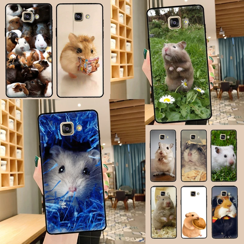 Hamster Guinea Pig Case For Samsung Galaxy J3 J5 J7 2017 J1 A3 A5 2016 J4 J6 Plus A6 A7 A8 A9 J8 2018 Cover