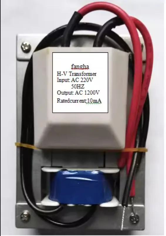 transformador de alta tensao 220v 50hz1200v do pacote de 5716 de alta tensao10ma 01