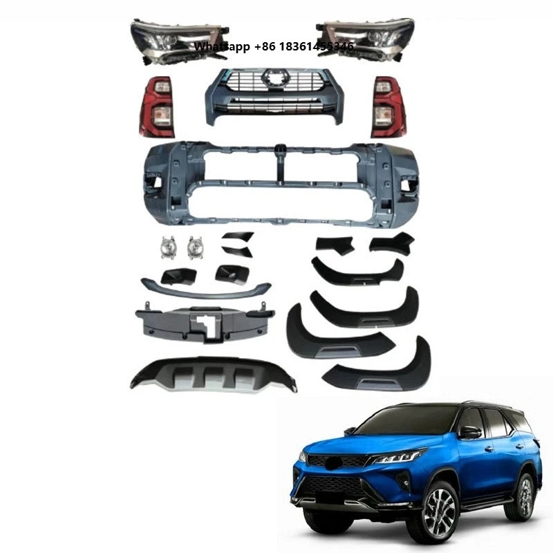 

For HILUX REVO ROCCO 2016-2020 Upgrade to 2021 HILUX ROCCO High Quality Whole Set Body Kit