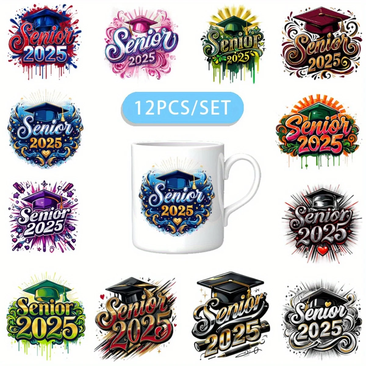 12PCS/SET Graduatio…