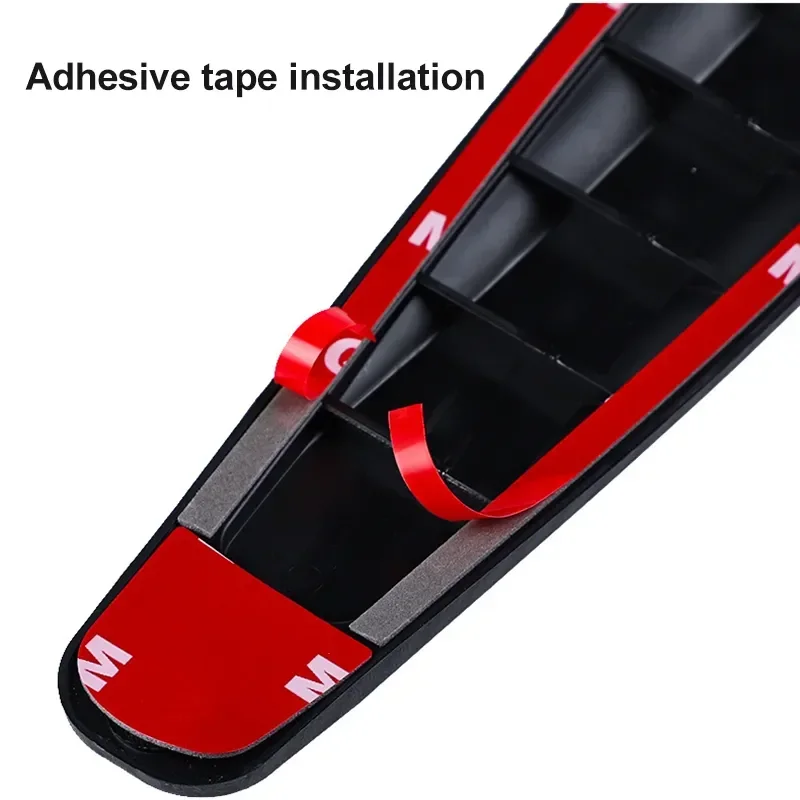 4/6pcs Car Bumper Protector Strip Guard Corner Protection Strips Scratch Protector Crash Anti Collision Auto Accessories