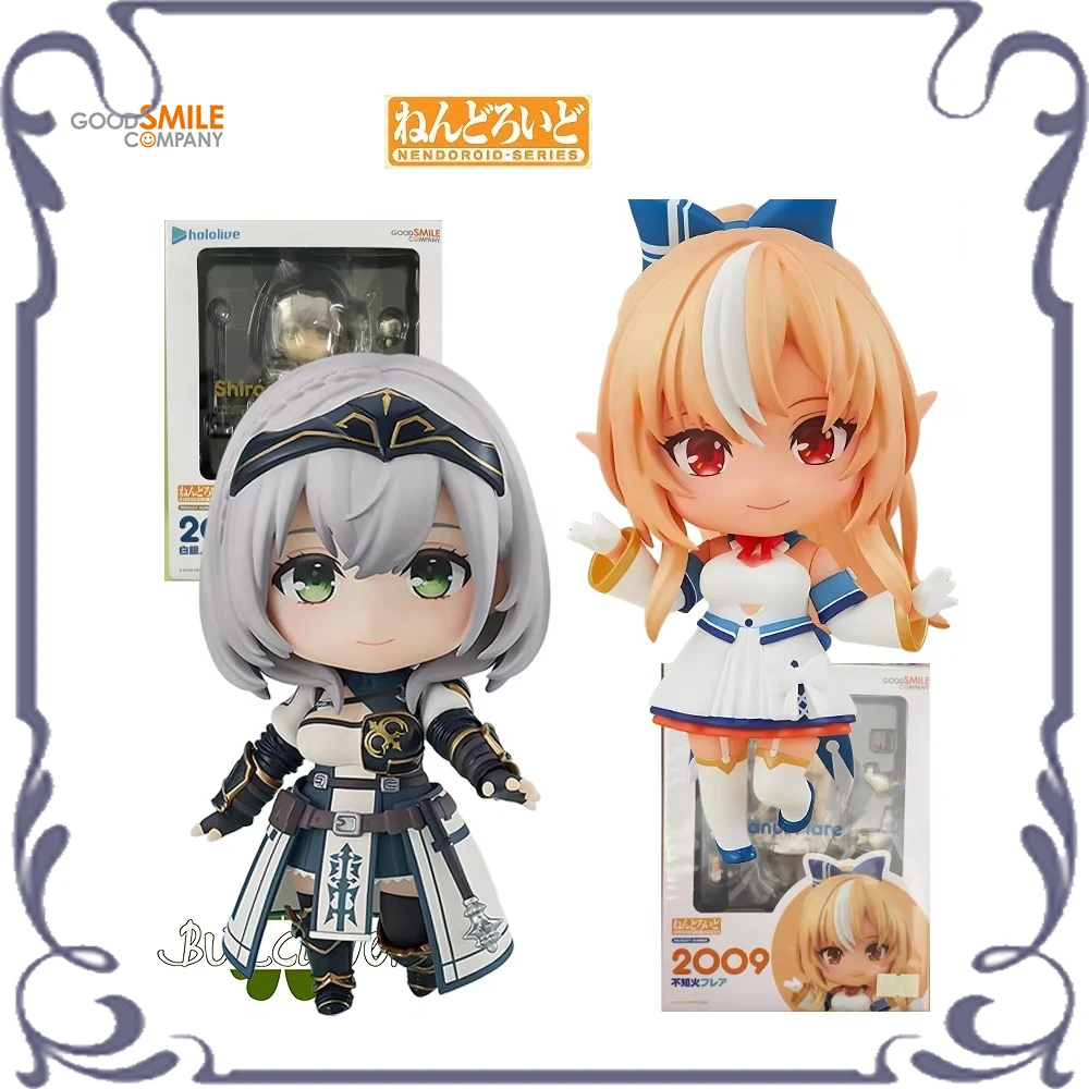 

Подлинная оригинальная аниме-фигурка GSC Nendoroid No 2008 Shirogane Noel, коллекционные предметы и декоративные товары, детские подарки