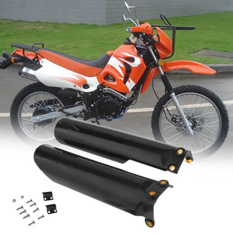 4Pair Motorcycle Front Fork Absorber Protector Covers Plastic Guards For 110Cc 125Cc 140Cc 150C 160Cc Dirt Bike Pit Bike