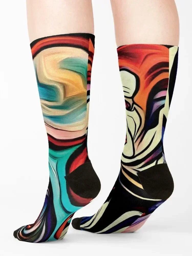Bowie as Major Tom Socks loose winter Stockings man New year's Socks For Women Men's
