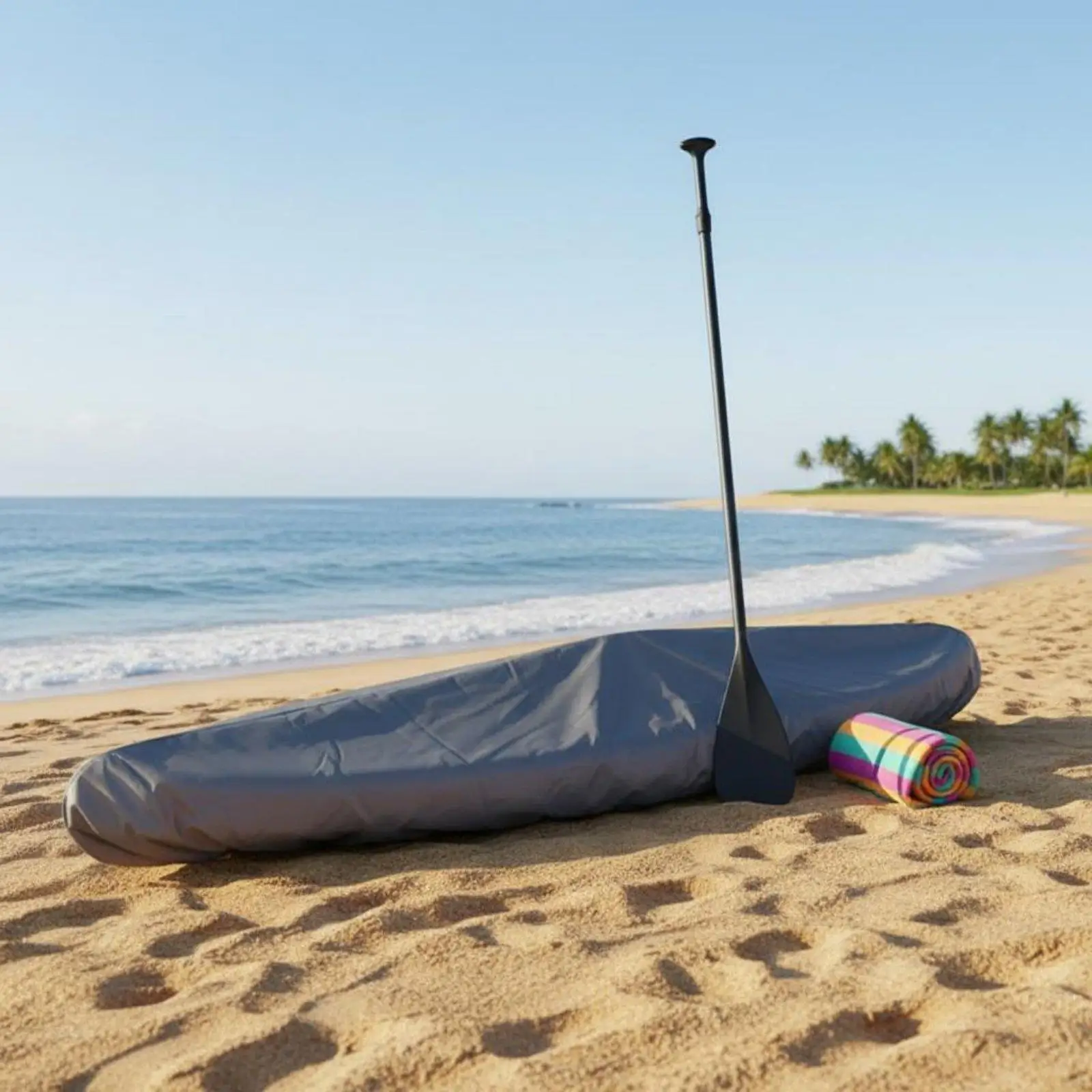 Durable Canoe Cover Dustproof Oxford Cloth Surfboard Storage Bag for Water Sports Kayak Accessory