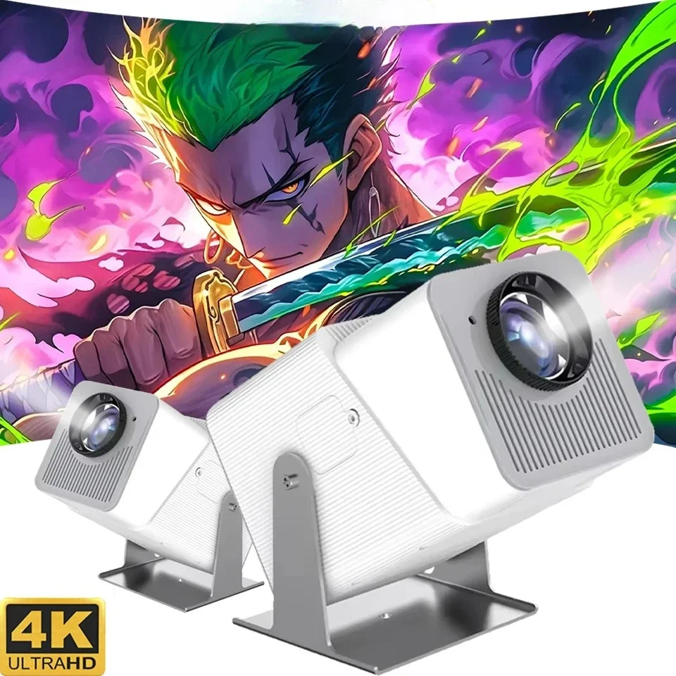 

New Smart Projector HT21 Pro 4K Android 11 260ANSI Allwinner HT88 BT5.0 1080P 1280*720P Home Cinema Outdoor MiniProjetor