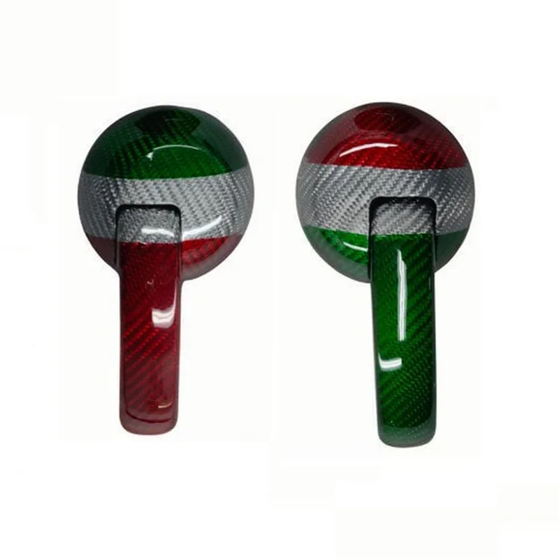 

Car Inner Door Handle Cover Carbon Fiber For Fiat 500 Door Handle Cover Trim For Fiat 500