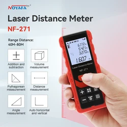 NOYAFA NF-271 Laser Distance Meter Laser Rangefinder 80M Tape Range Finder Measure Device Tools Digital Ruler Test Tool