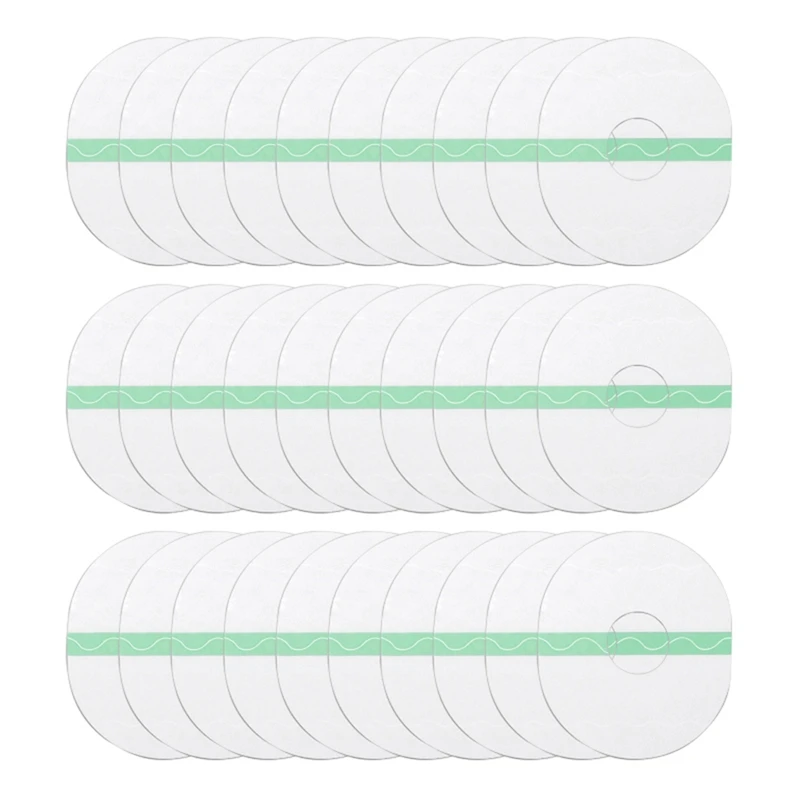 30 Pcs/Set Sports Sensor Patch Protector Freestyle Adhesive Patches Clear Waterproof Sensor Protection Cover