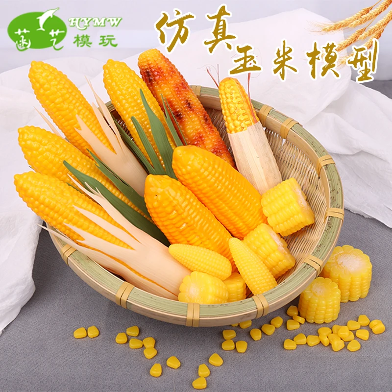 Pretend Play House Kitchen Toy, Simulation Food, Corn Crop, Vegetables, Fruit, Early Educational, Kid, Children