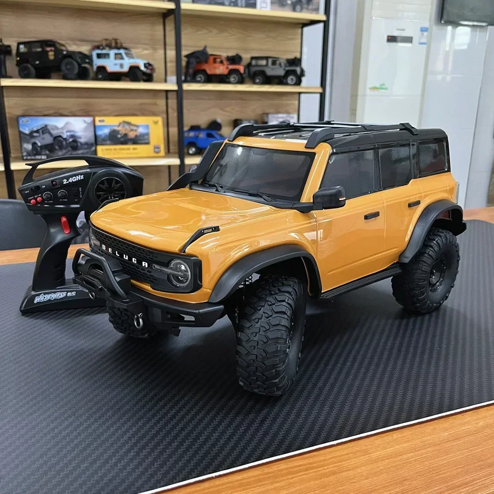 Hot 1:10 Huangbo R1001 Paard Full Scale Rc Afstandsbediening Model Auto Simulatie Off-Road Groot Formaat Klimmen Speelgoedauto