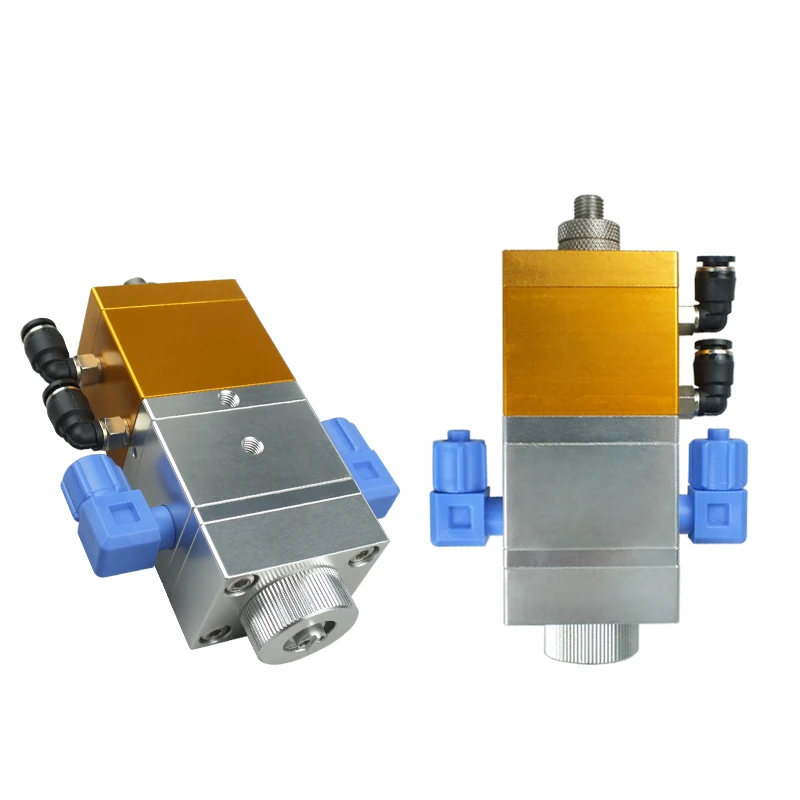 DJF-10-1 Pneumatic Parts Reciprocating Single Cylinder Bayonet Dispensing Valve Dual Liquid Precision Dispensing Valve