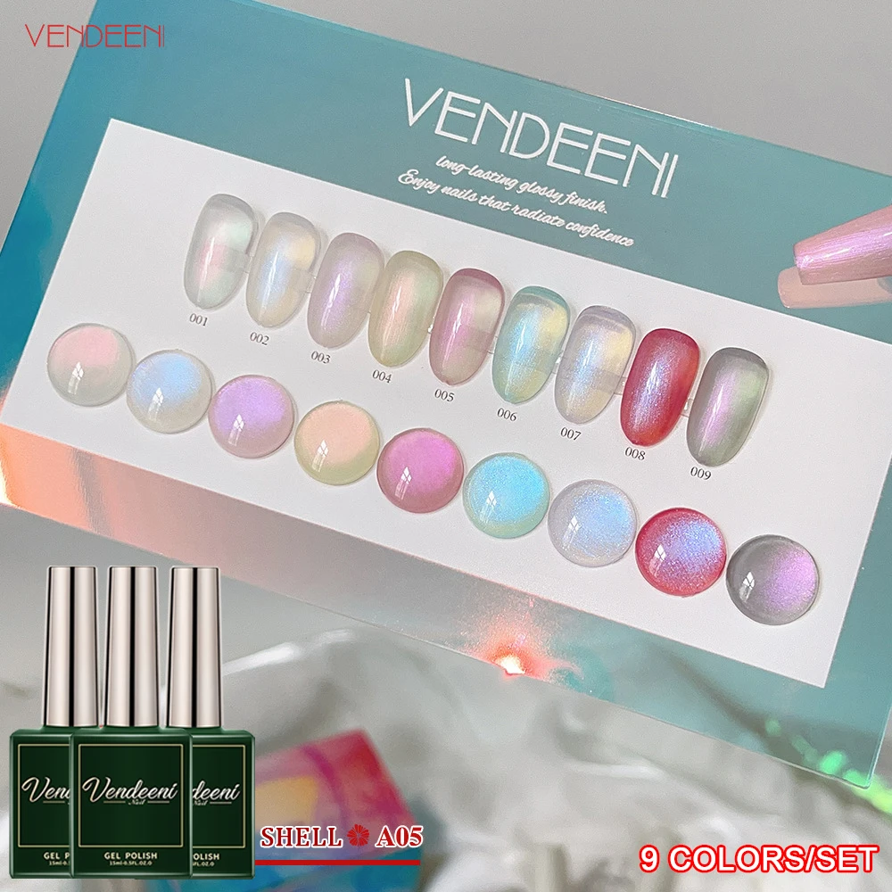 vendeeni-9-colors-set-pearl-shell-color-gel-nail-polish-uv-led-soak-off-gel-lacquer-mermaid-nail-art-gel-varnish-with-display